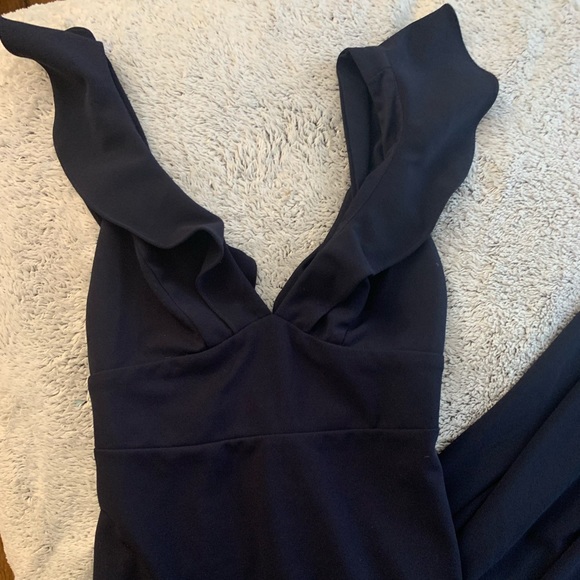 Navy blue Lulu’s ball gown - Picture 1 of 2